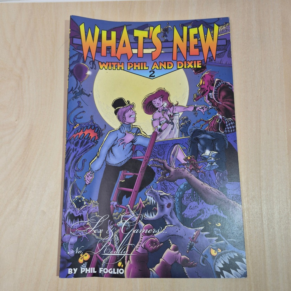 What's New with Phil and Dixie 2 Phil‎ Floglio Signed Comic Book